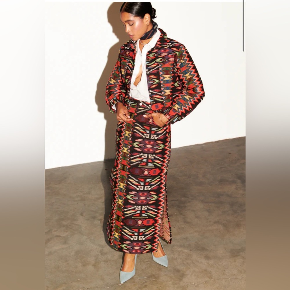 NWOT Never fully dressed southwest print jacket